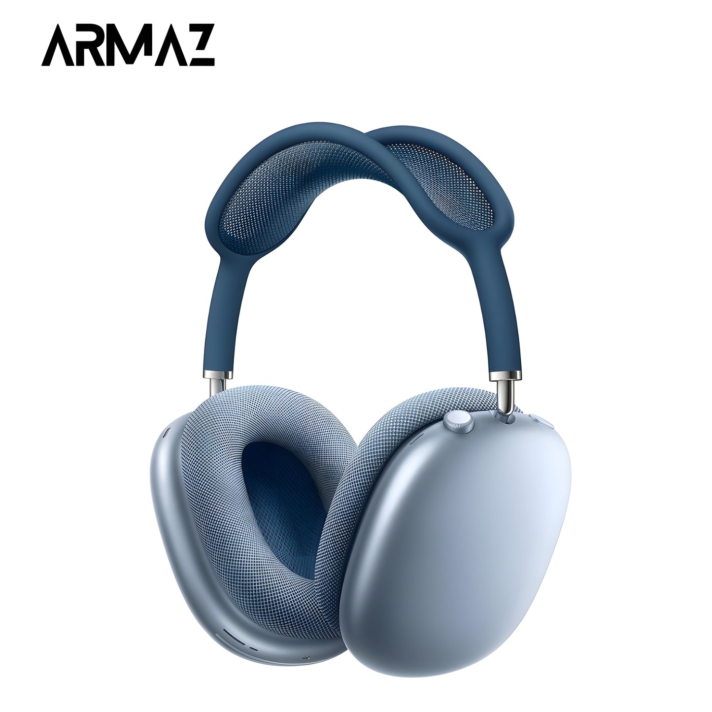 Armaz Max Wireless Headphones with Active Noise Cancellation and Studio-Grade Sound (Blue)
