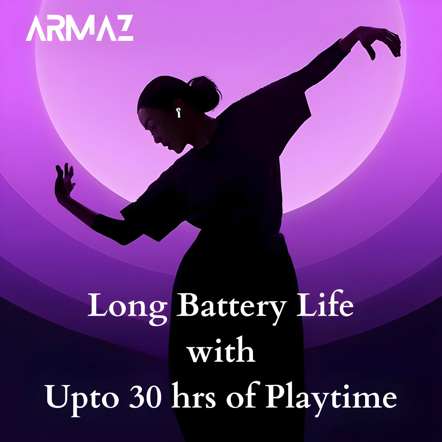 Armaz Buds Pro (2nd Generation) with Wireless Charging Case & Type-C Charging Support